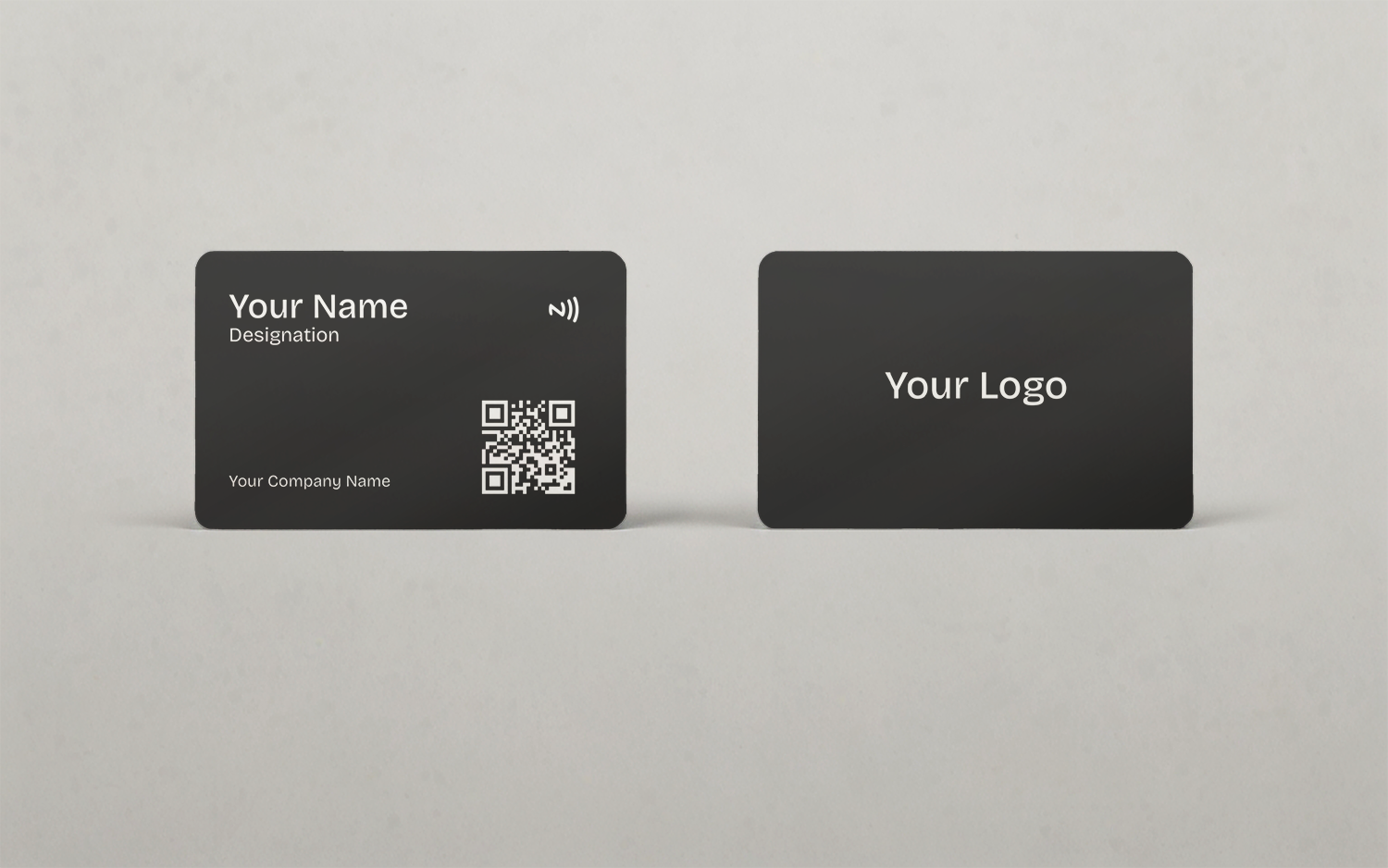 Black PVC NFC Card